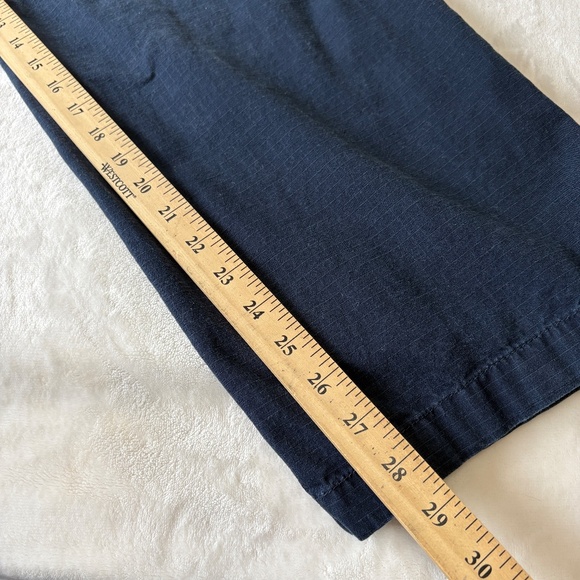 Timberland Rip Stop Cargo Pants Mens Size 38 - 30 Relaxed Blue - Picture 9 of 9
